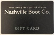 Nashville Boot Co.***Gift Card***