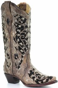 Corral Women A3569 Sequin Inlay