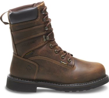 Wolverine Men W10082 Brek 8" WP-EH-Steel Toe